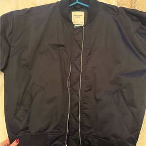 Abercrombie & Fitch Women’s Black Bomber Jacket